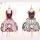 Twin Kitty Sweet Lolita Style Dress JSK by Alice Girl (MO01)